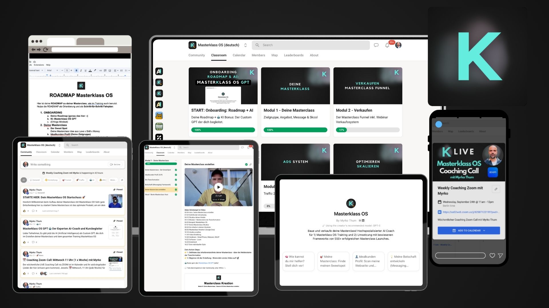 Masterklass AI Mockup Masterklass AI Mockup